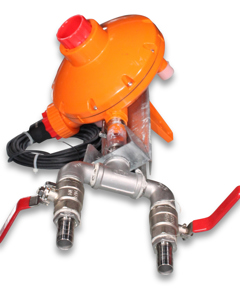 End set pressure regulator f/drinker mixed